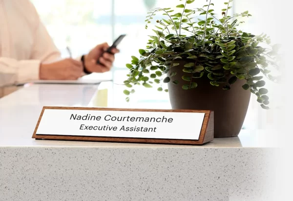 Desk Name Plates