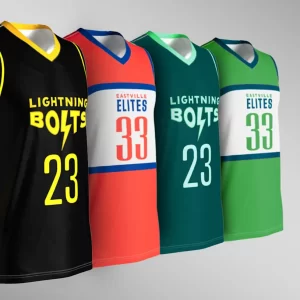 Men’s V-Neck Basketball Jersey