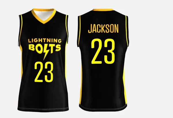 Men’s V-Neck Basketball Jersey