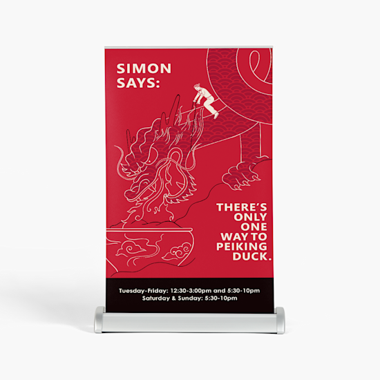 Tabletop Retractable Banners