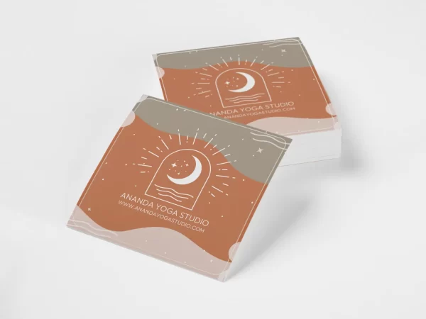 Square stickers