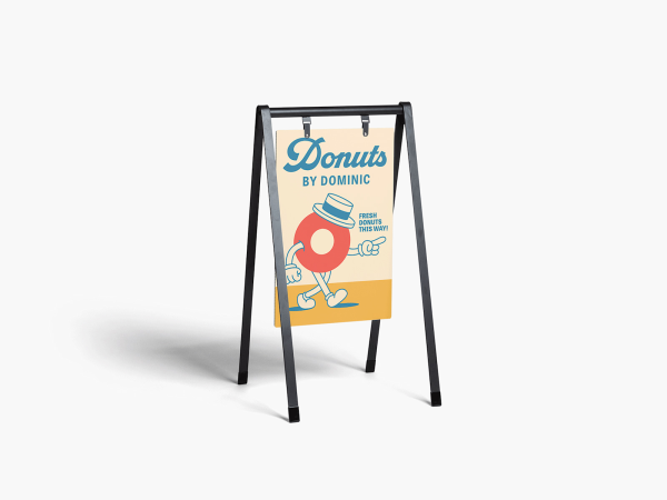 Metal A-Frame Signs