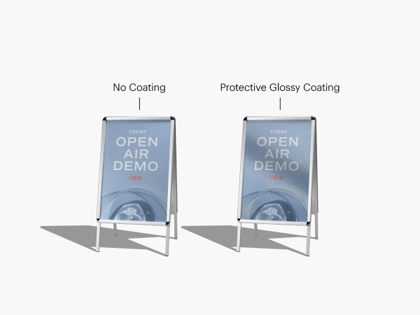 Larger version: sandwich boards Slide 10 of 10 3D View Aluminum A-Frame Signs
