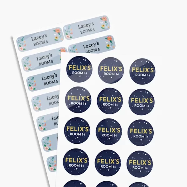 Kids' School Labels