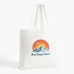 Share your brand on the go with a versatile custom tote bag. VistaPrint exclusive product 100% cotton canvas Open main compartment with easy access Double carry handles 13.4" height & width, 2.4" depth (exterior front to back of the bag) Print your design on both sides of the bag Care Instructions: To keep your printed design looking bold, washing is not recommended. The classic cotton tote bag is a go-to favorite for event giveaways and promotional packs. Easy to design and lightweight, these personalized tote bags won’t weigh you down when traveling for a trade show, conference or industry event. So, next time you need a big-batch giveaway, provide something people will regularly use that creates a positive image of your business. To make this classic tote bag your own, upload your logo to preview how it looks in our interactive design studio. From there, it’s easy to add additional text and edit the color and style. And if you need any help or a second opinion along the way, our design experts are on hand to support you.