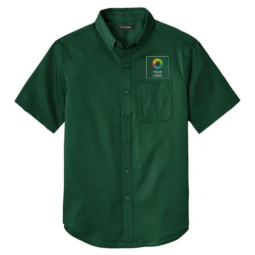 Port Authority® SuperPro React™ Short Sleeve Twill Shirt